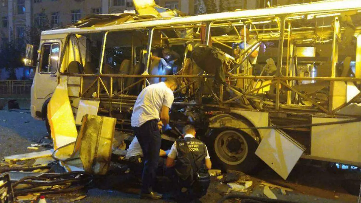 Explosión autobús Rusia