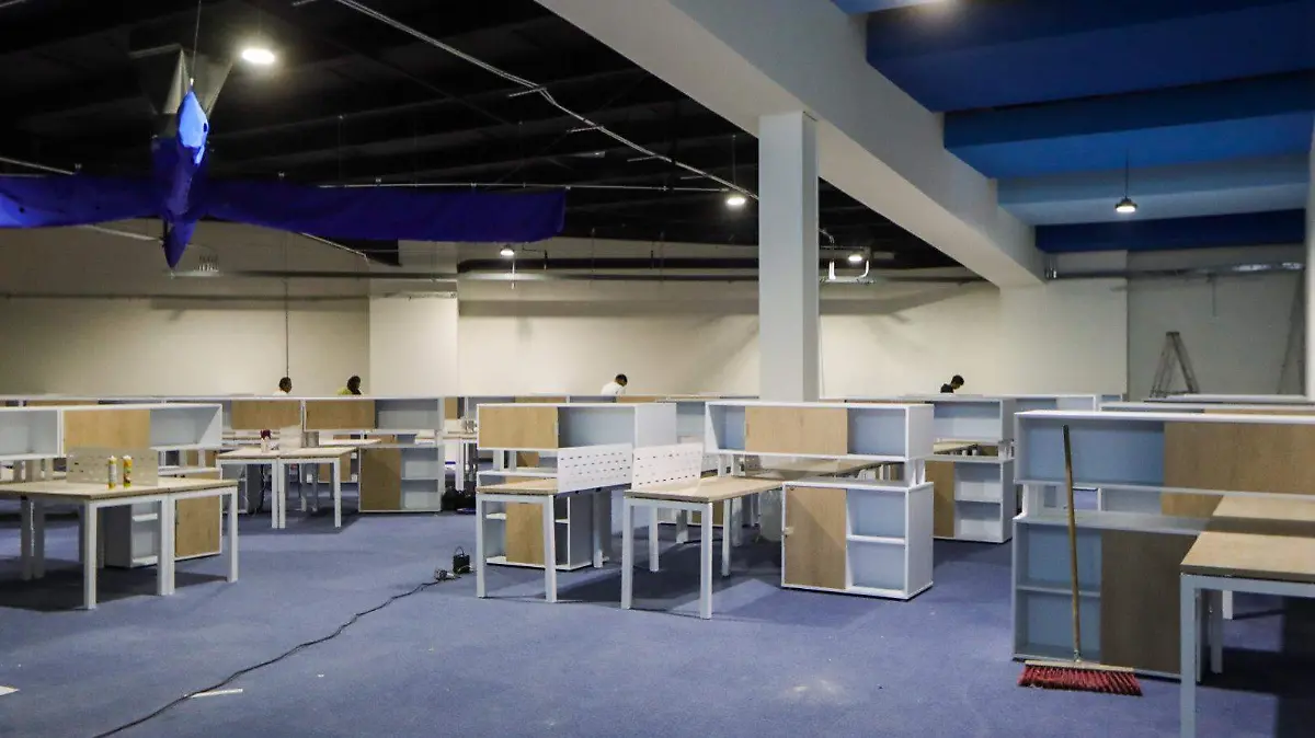 En primera instancia serán 280 empleados de la parte administrativa que serán movilizados