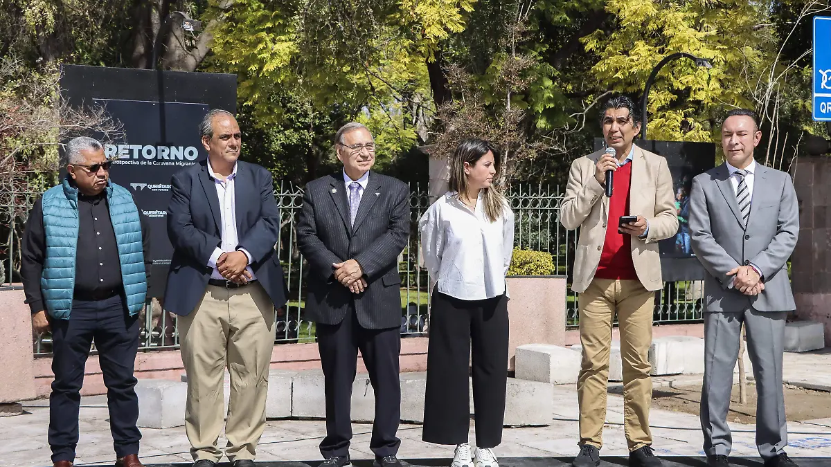 EXPOSICION CARAVANA MIGRANTE