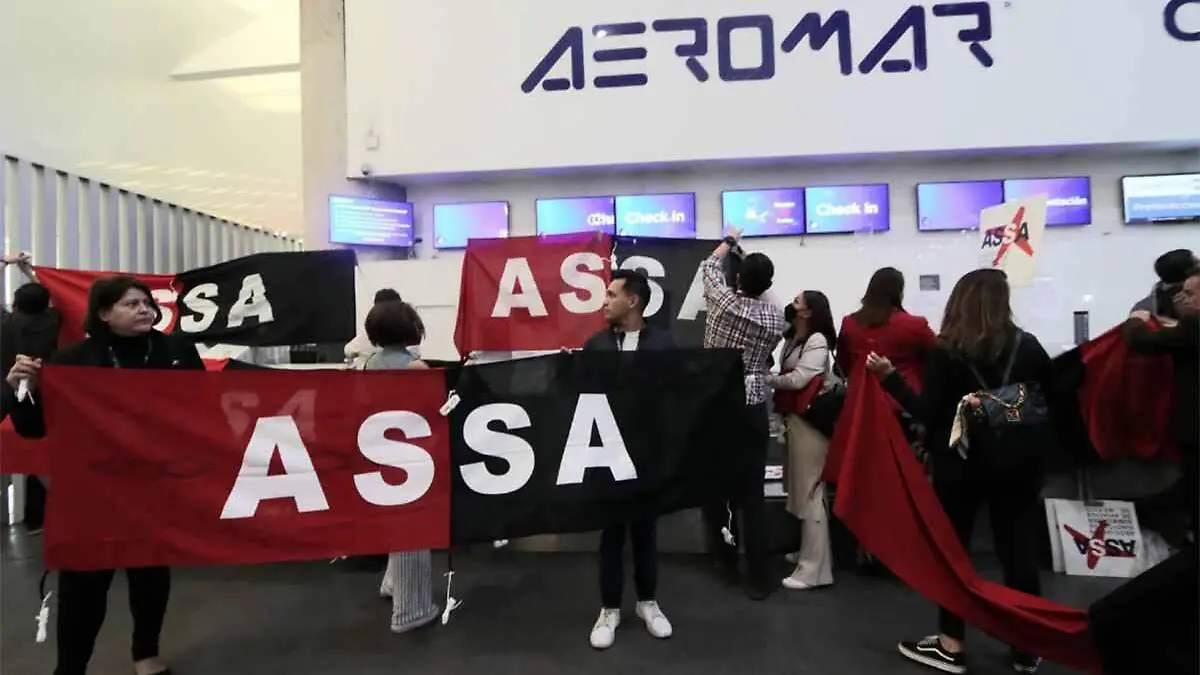 Huelga en Aeromar