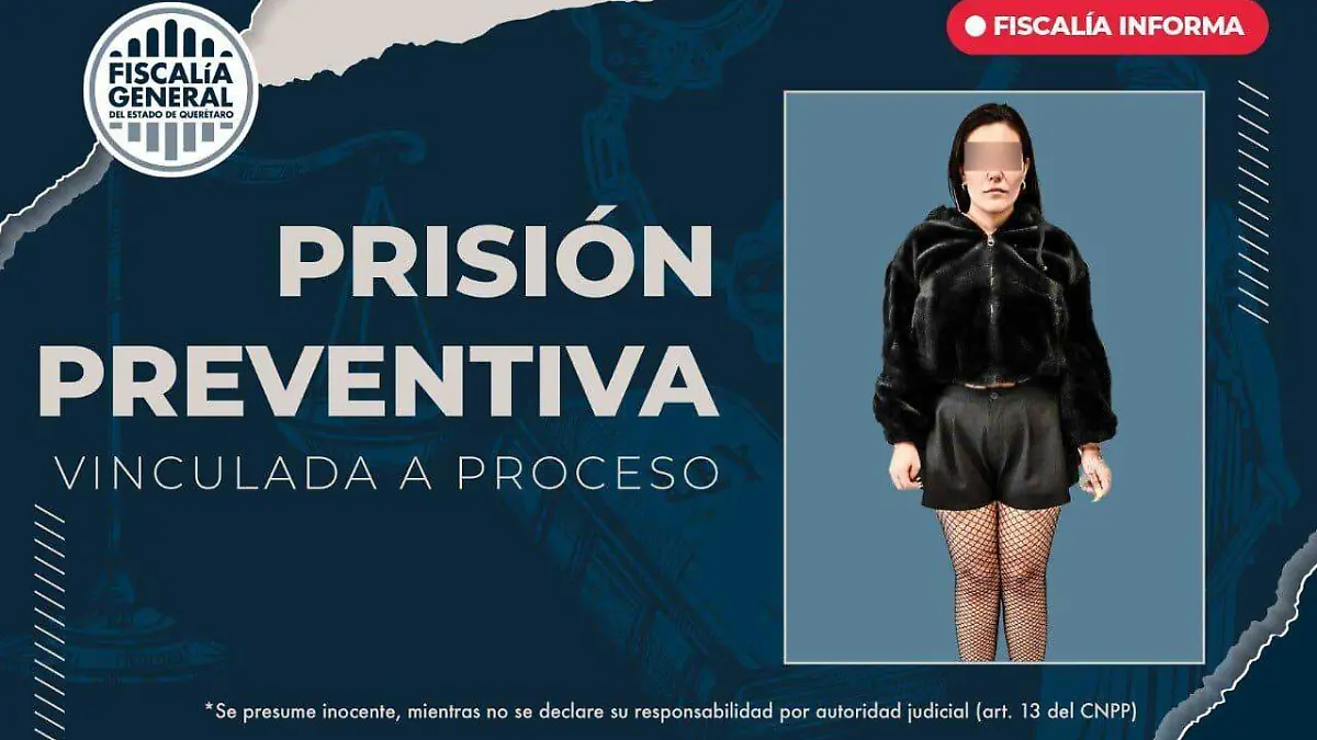 Paola “N” sería vinculada a proceso al ser señalada 