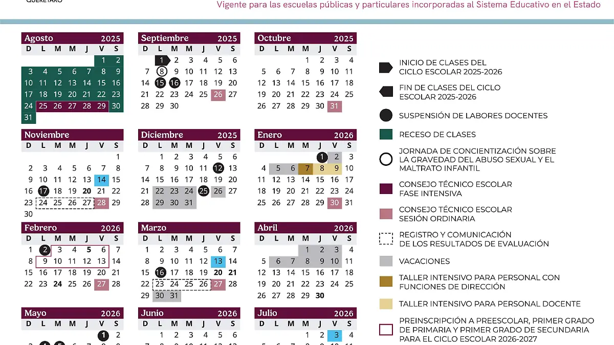 Calendario Escolar