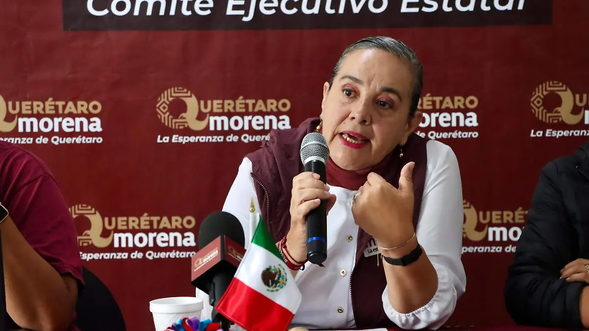 Gisela Sanchez, presidenta de Morena Queretaro