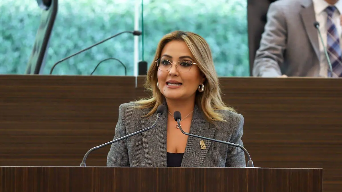 La diputada Claudia