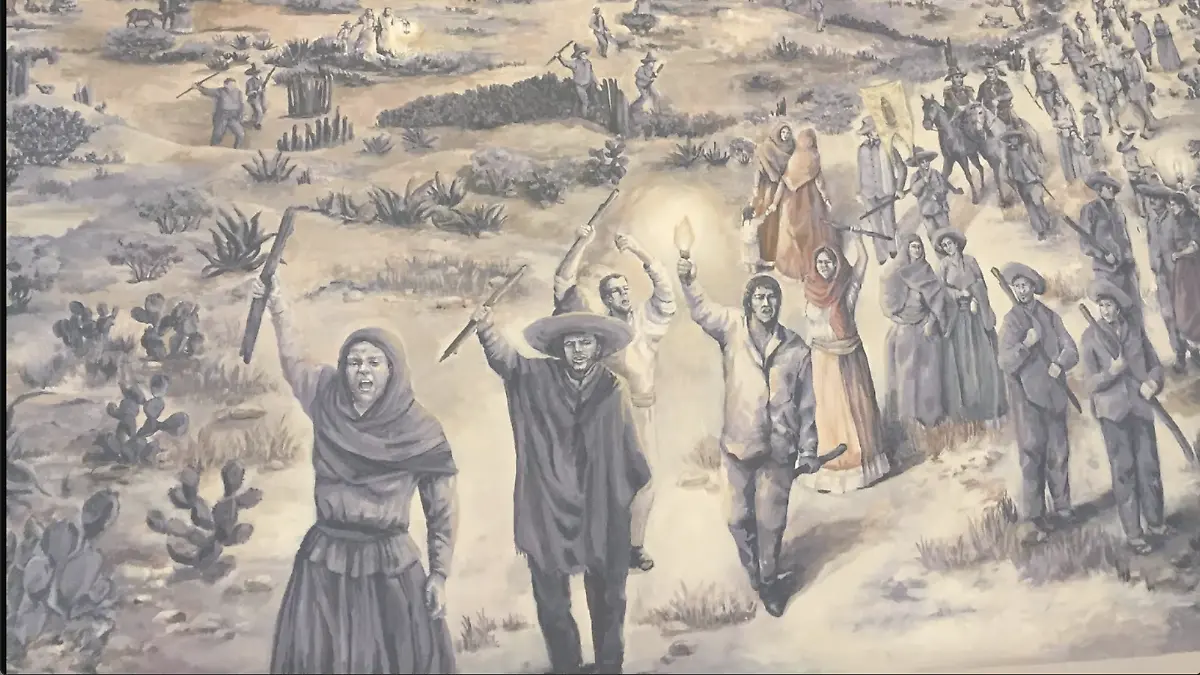 Museo de los ConspiradoresSu historia ha sido plasmada en murales del Museo de los Conspiradores 