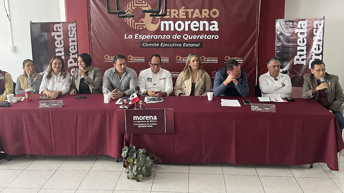 LOS INTEGRANTES DE MORENA