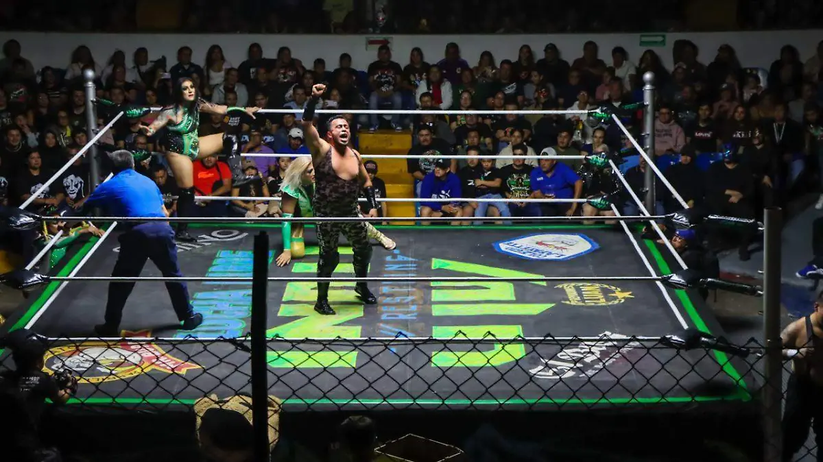 Las Shotas brindaron también una muy buena lucha