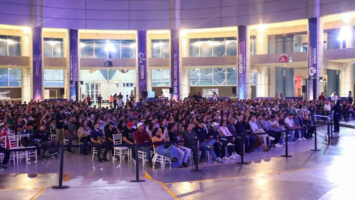 Gran respuesta hubo en el Congreso del Deporte