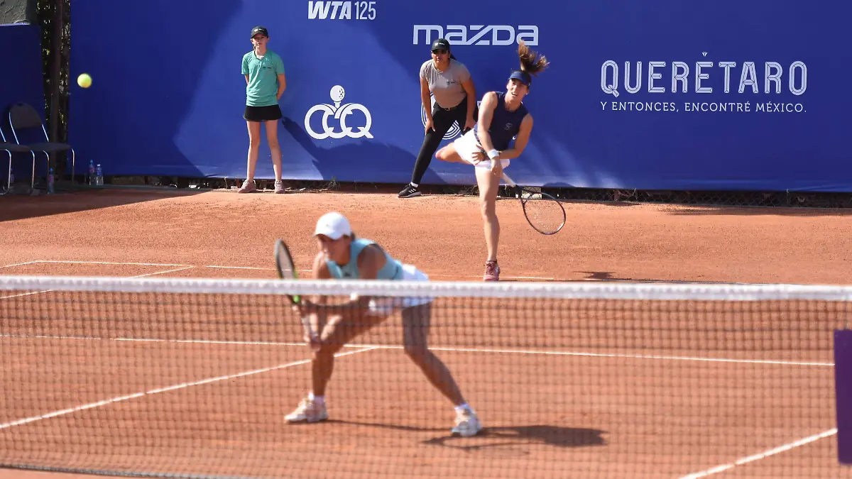 La final de dobles fue intensa 