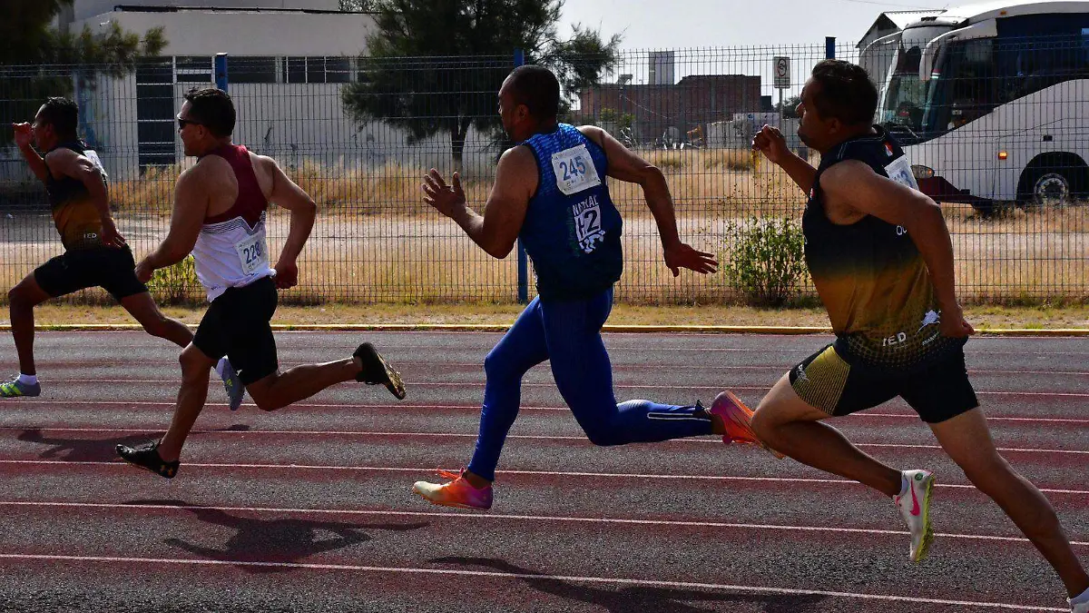 Rompió récord personal en dos pruebas