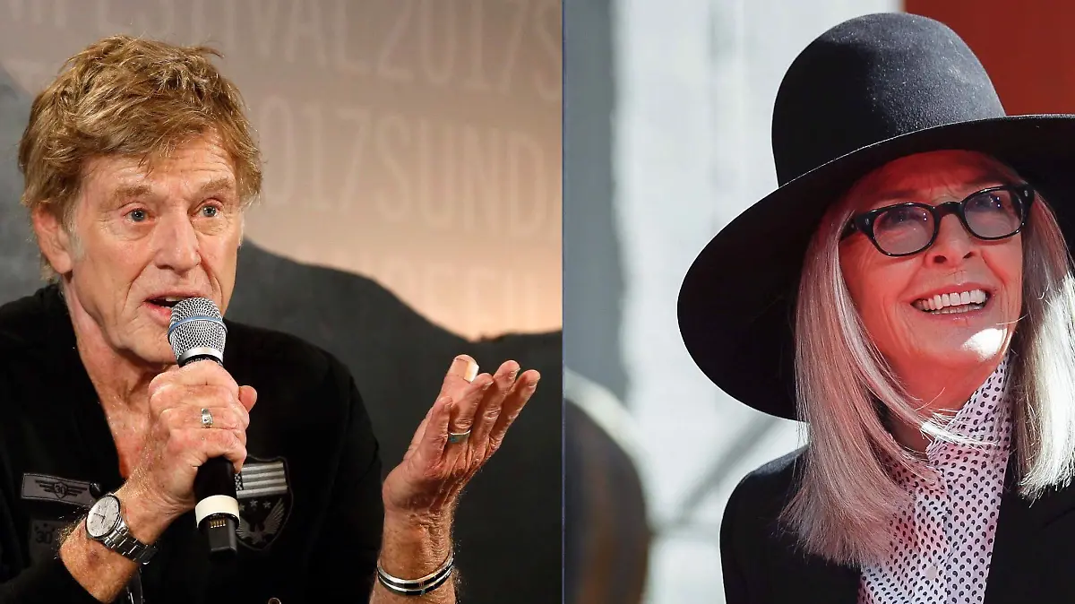 Robert Redford y Diane Keaton