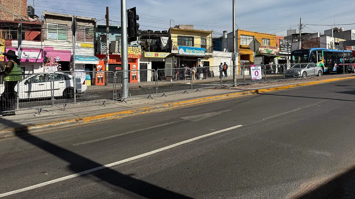 Cierre Corregidora norte