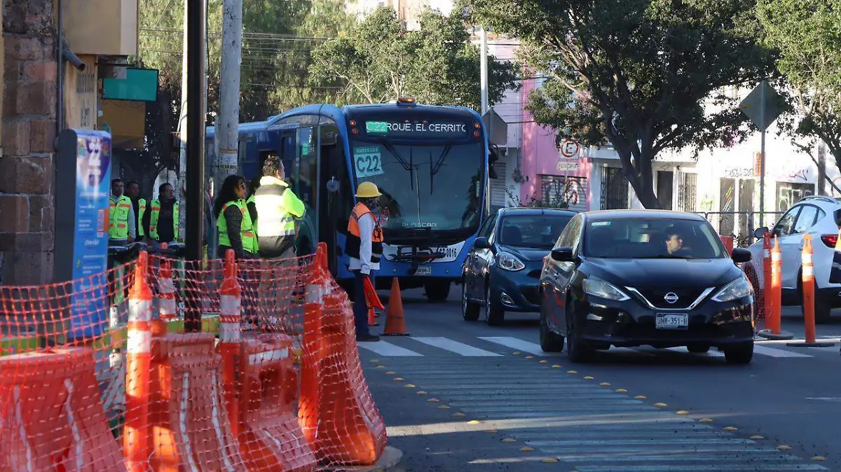 Obras corregidora norte 