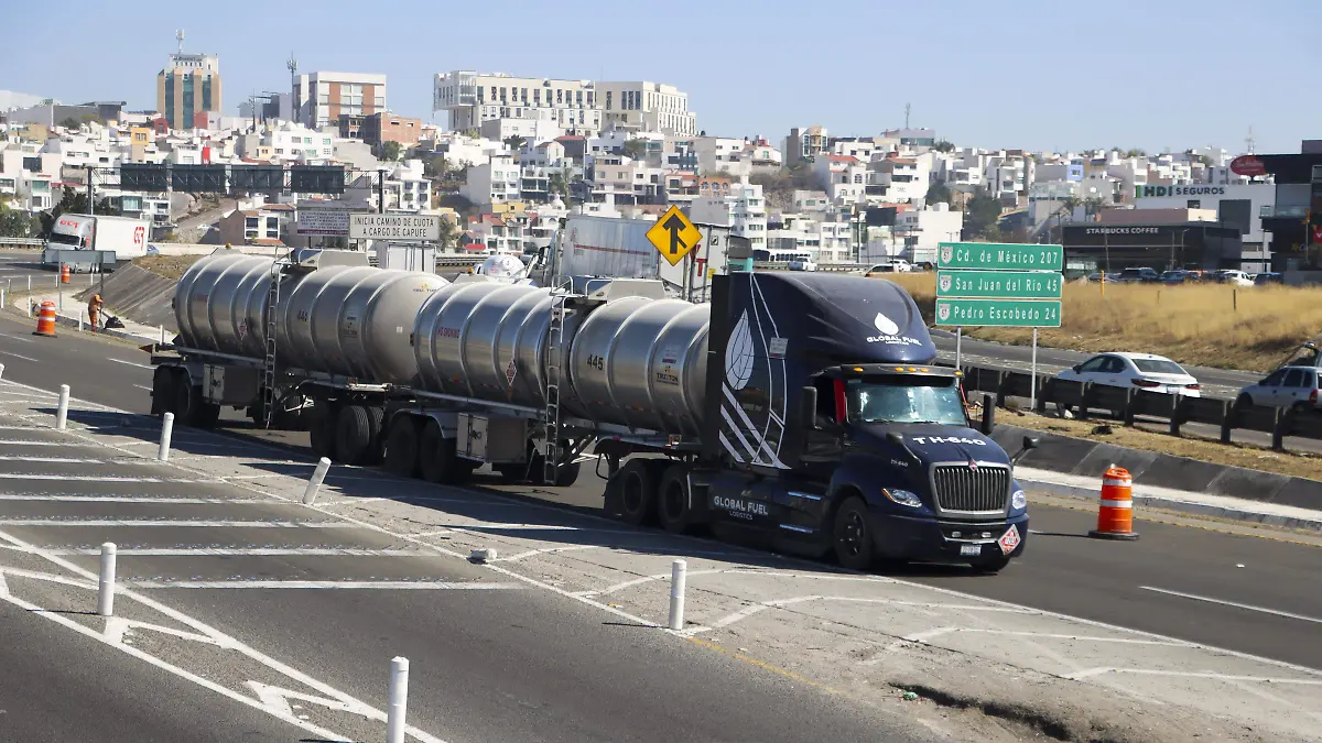 TRANSPORTISTAS REPORTARON