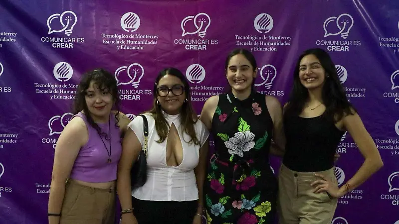 Mariana Vega, Gabriela Frías, Regina Aguilar y Romina Díaz