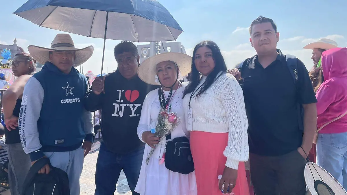 PEREGRINA RECIBIO
