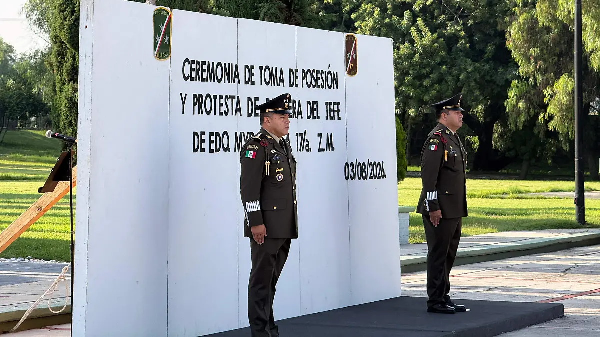 Llega nuevo jefe de Estado Mayor