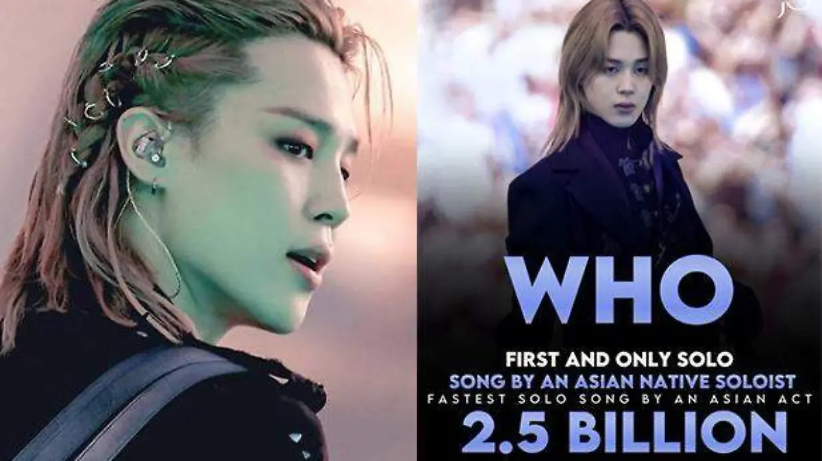 Who de Jimin nuevo récord
