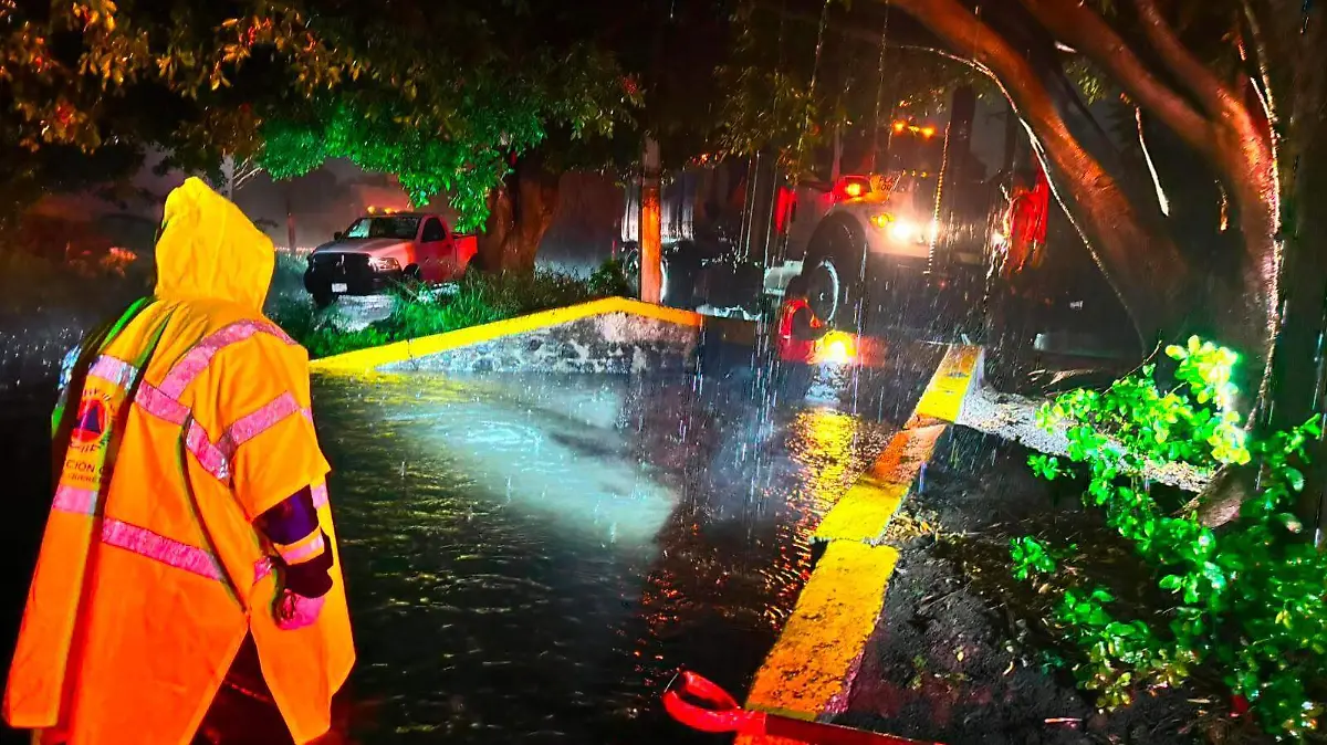 Afectaciones de lluvia