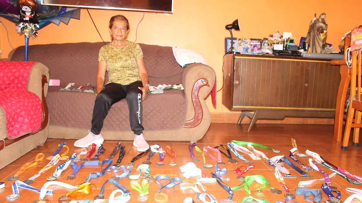 Magdalena del Socorro García Gutiérrez, atleta xalapeña