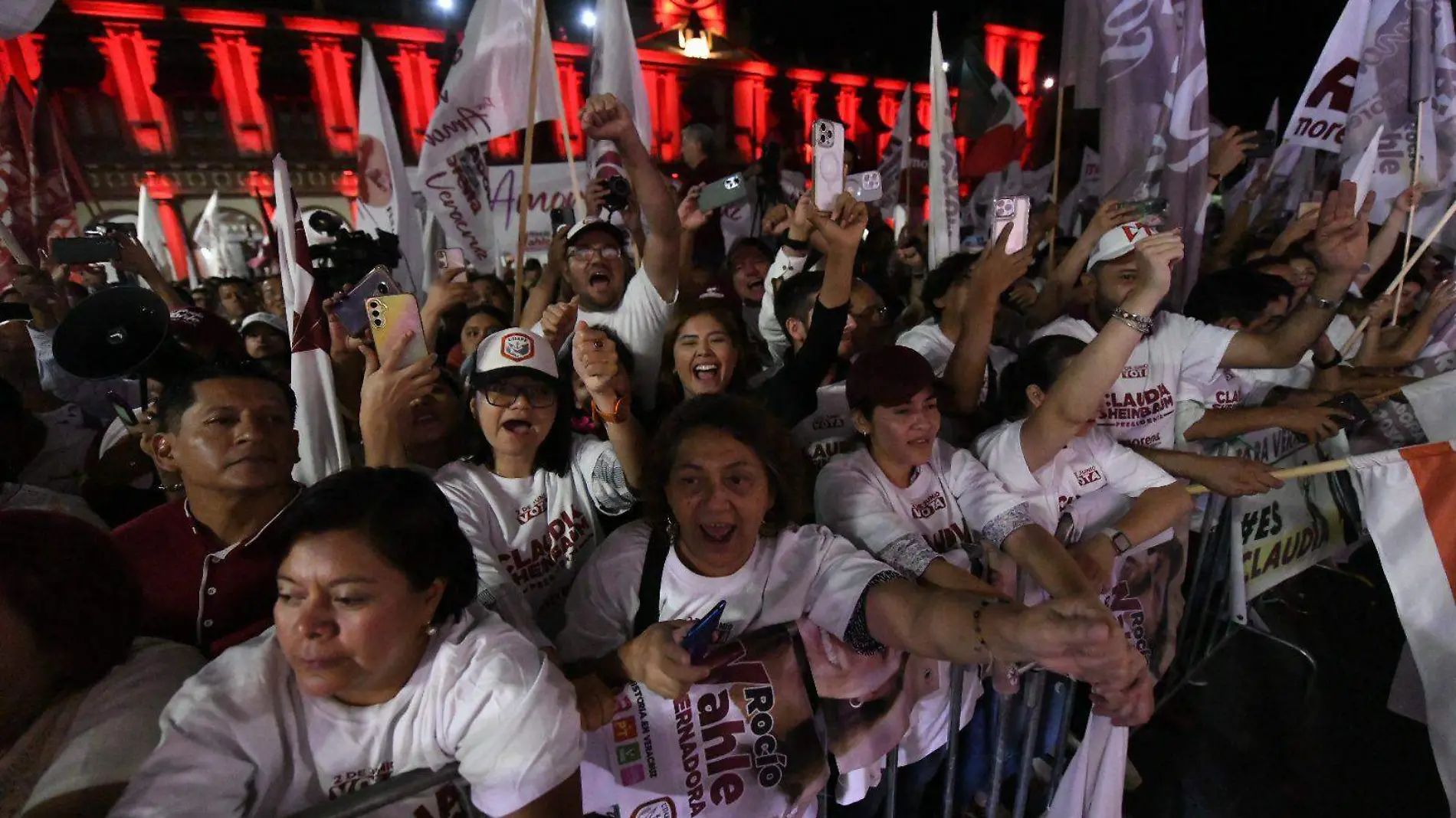 simpatizantes de Morena 