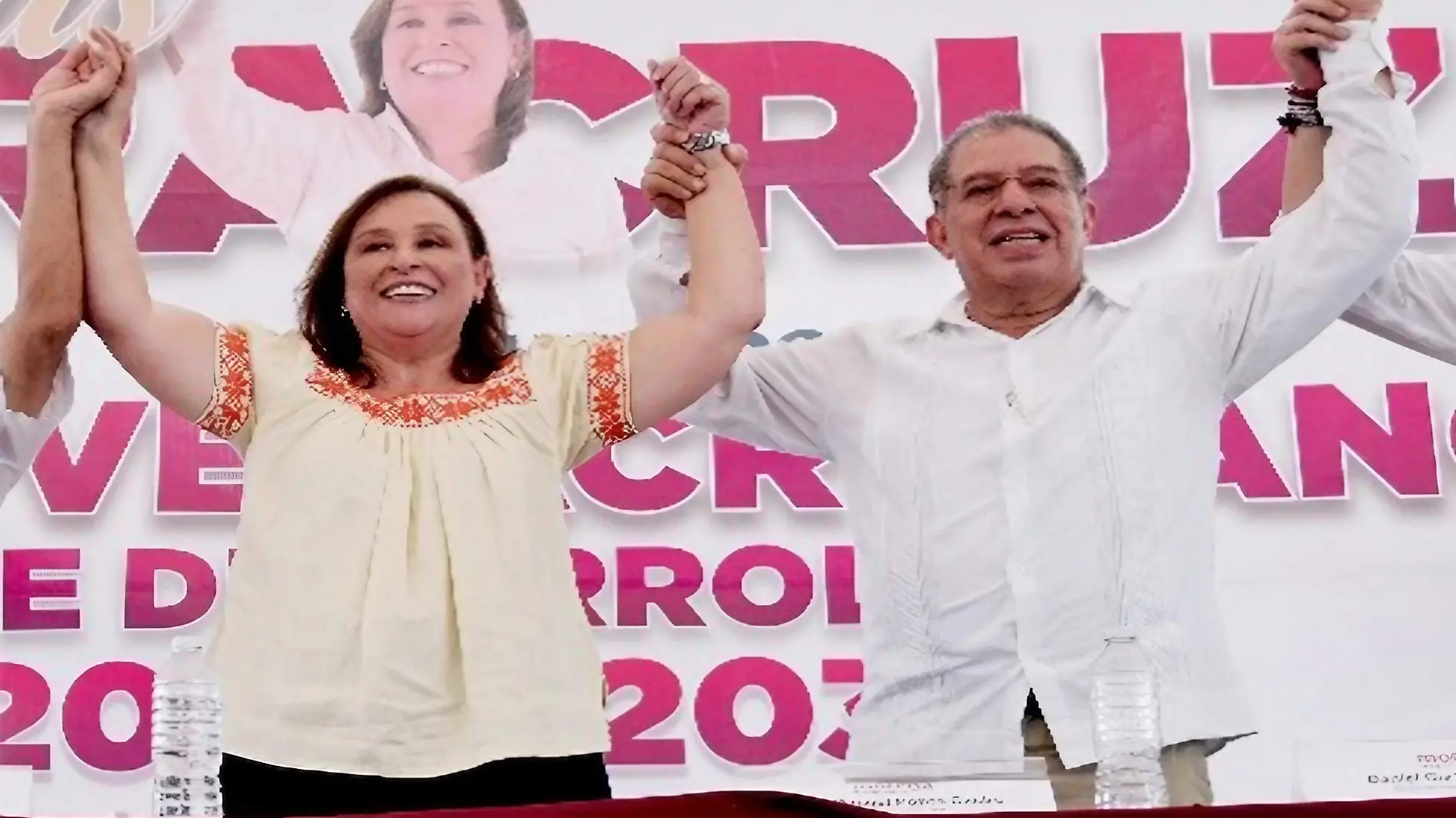 Rocío Nahle García y José Manuel Pozos Castro