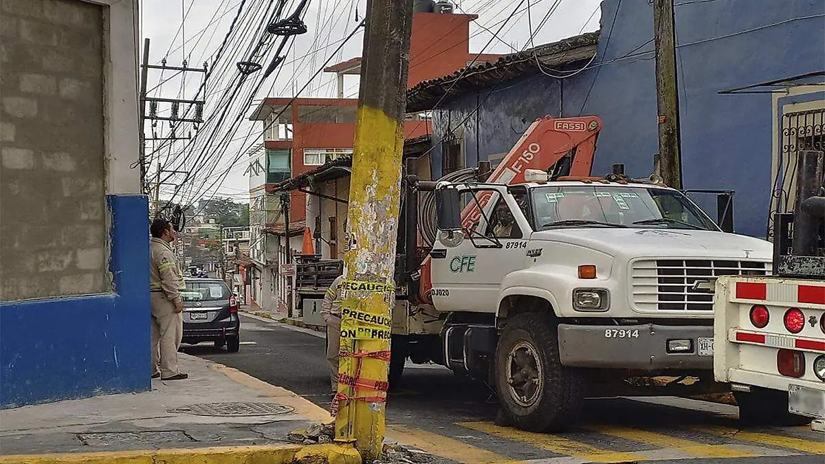 Postes en mal estado