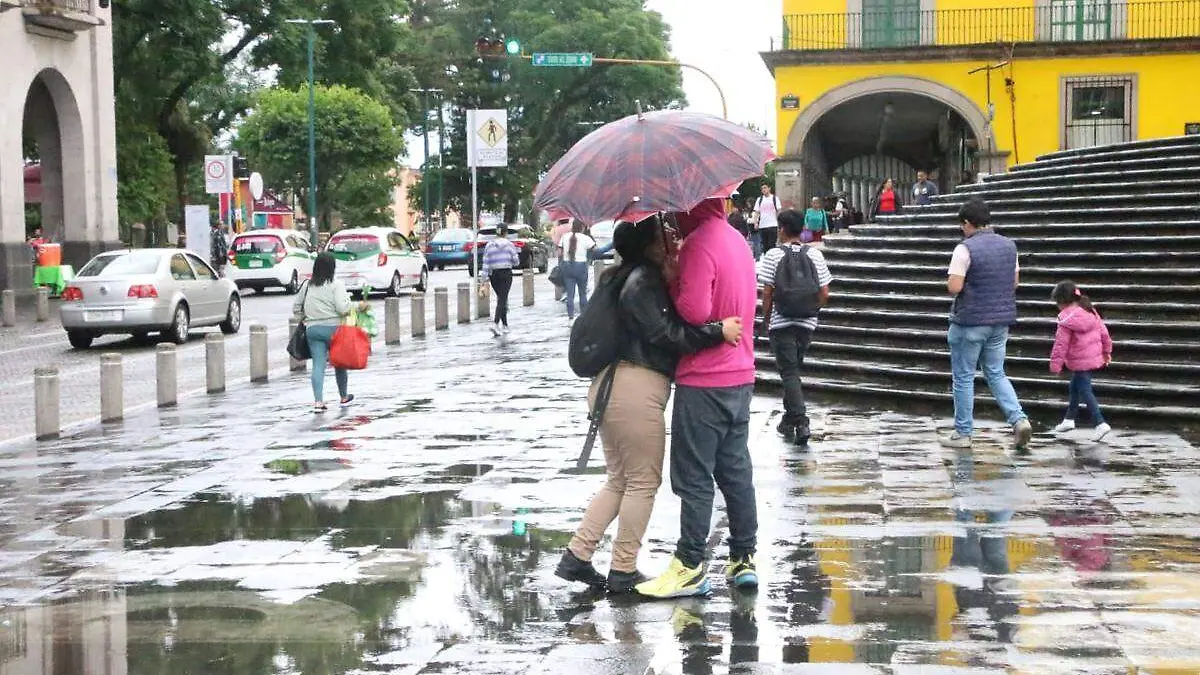 Lluvias en Xalapa