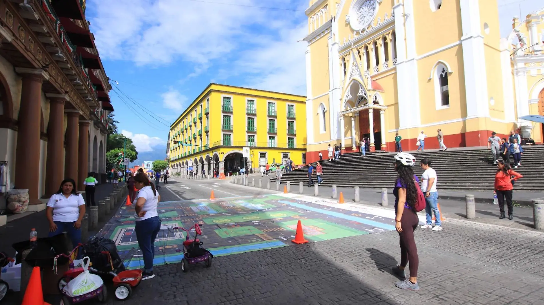 Con actividades lúdicas, recreativas e informativas, éste domingo se promovió la disminución del uso de vehículos en el marco del Día Mundial sin Auto