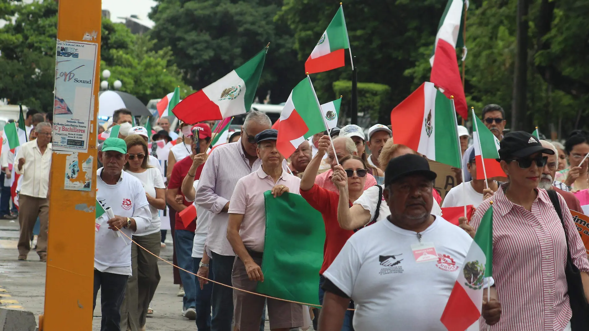 Marcha en el puerto contra la sobrerrepresentación