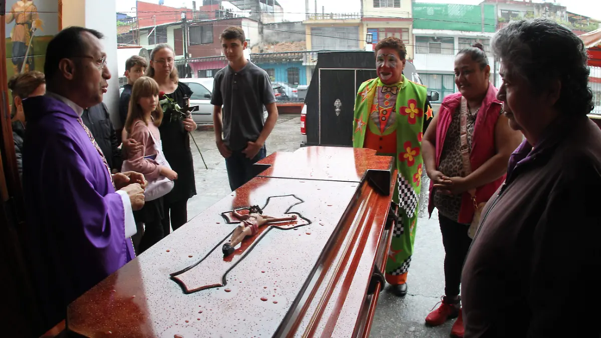 Velorio del Payaso Many en Xalapa