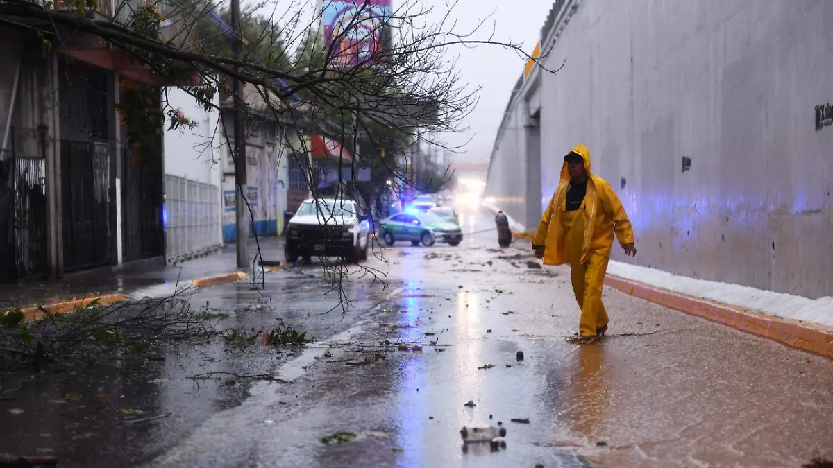 Lluvias en Xalapa