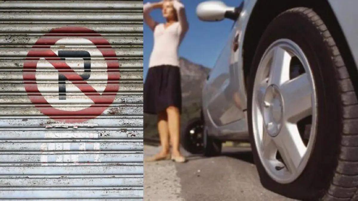 Qué pasa si ponchas las llantas de un auto estacionado afuera de tu casa