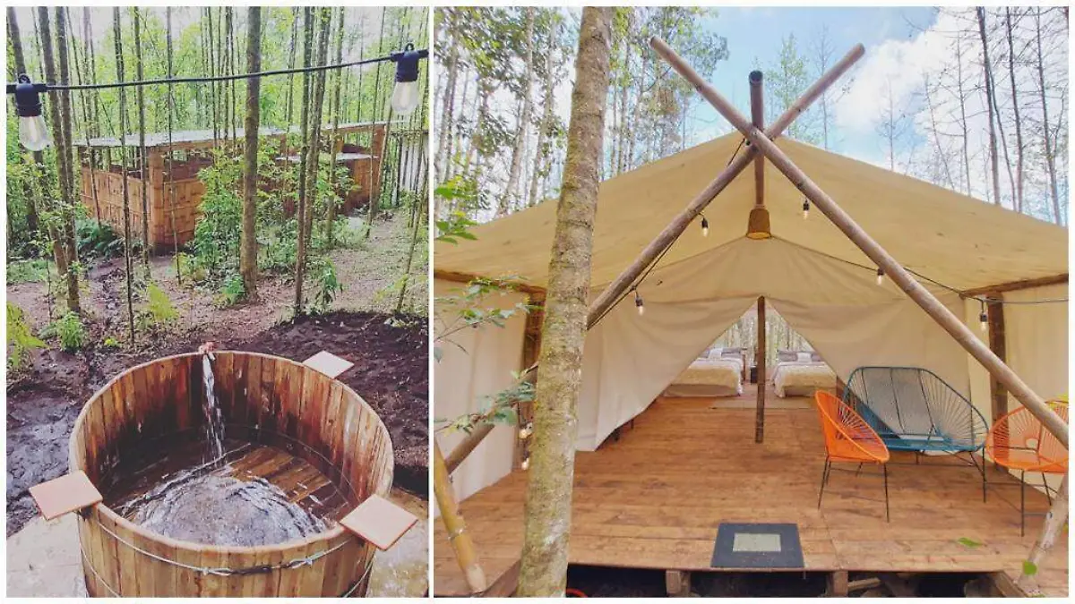 Glamping en Xico, Rancho Tlacuilolan