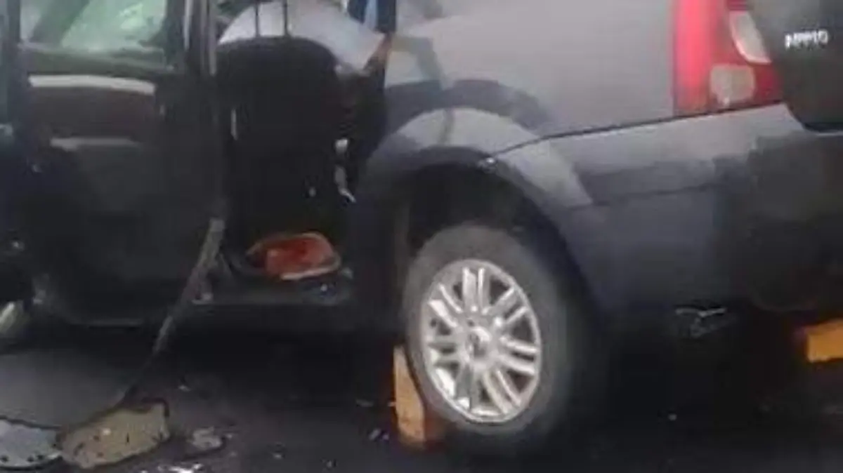 captura pantalla accidente carretera xalapa perote