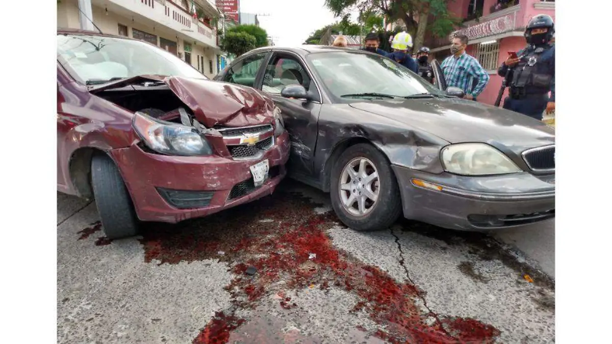 Choque de dos autos