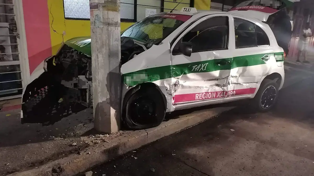 fuerte accidente