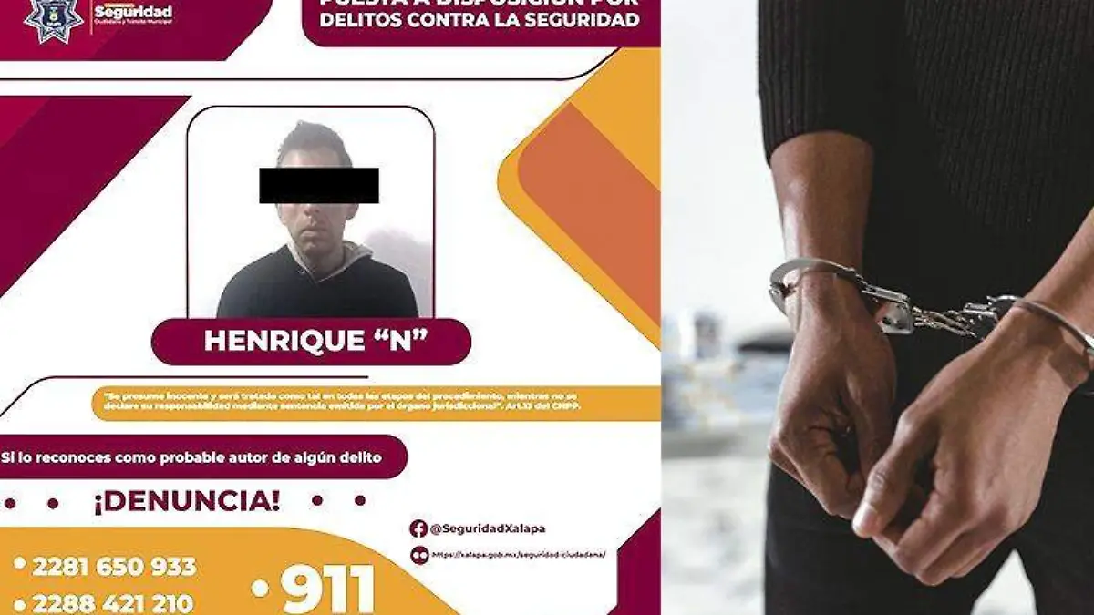 persona detenida robos