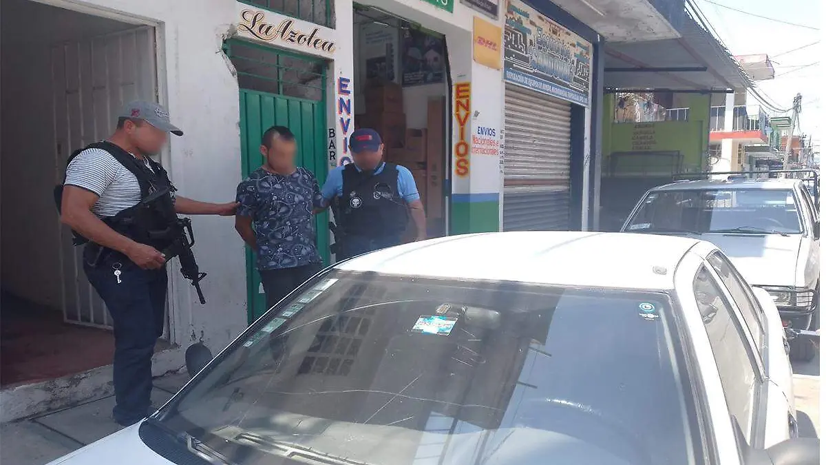 Hombre detenido