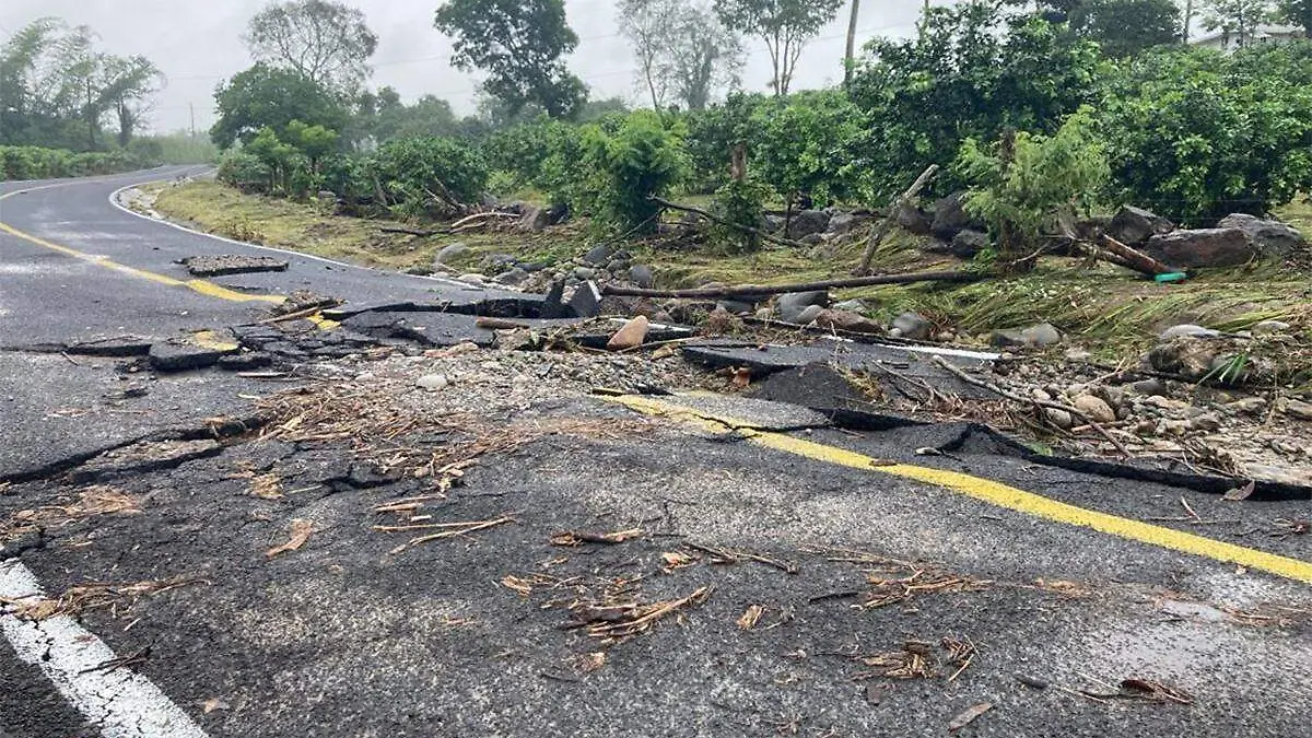 Afectaciones en Veracruz por frente frío