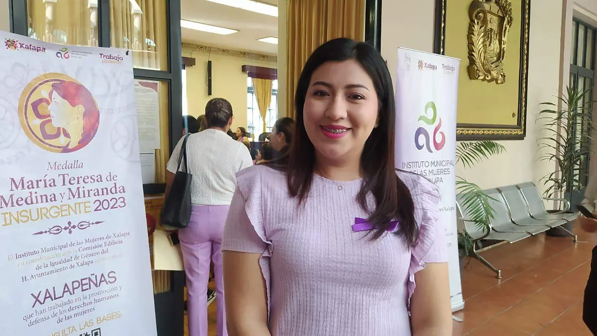 Gelsey Yareni Varela Castillo, directora de la Juventud de Xalapa