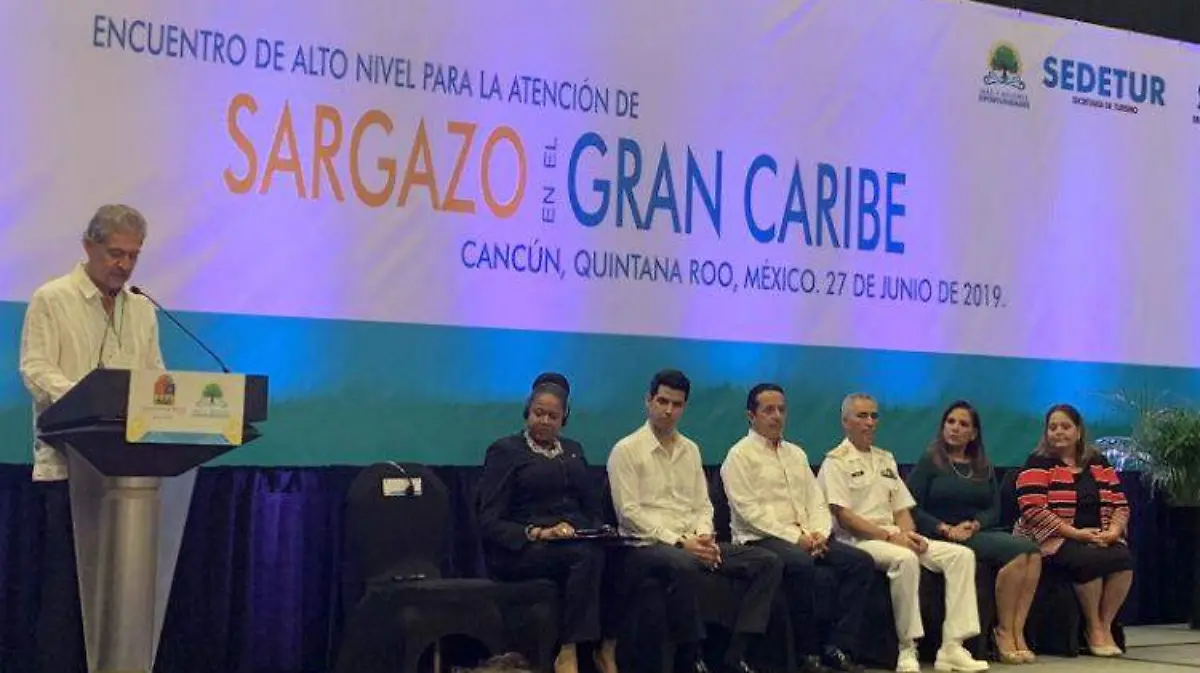 sargazo cumbre q roo RAFAEL MARTINEZ