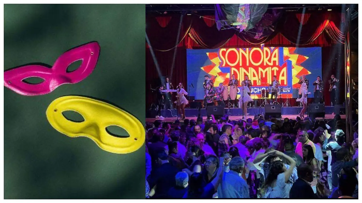 Sonora Dinamita en Carnaval de Cardel