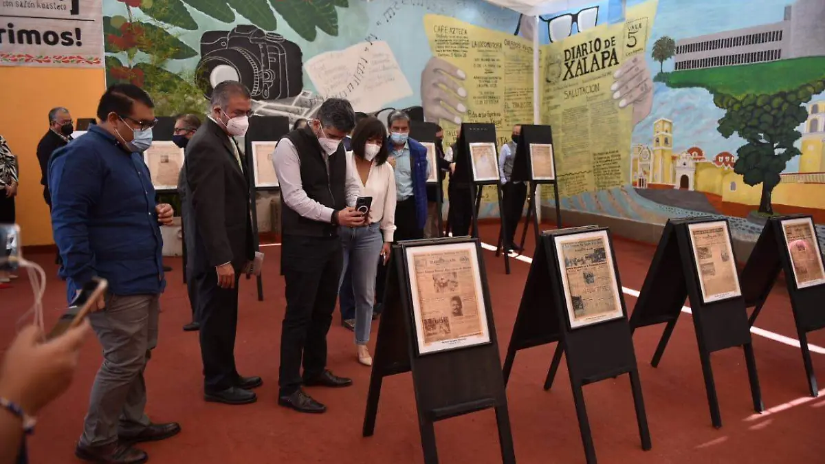 Exposición en Diario de Xalapa 