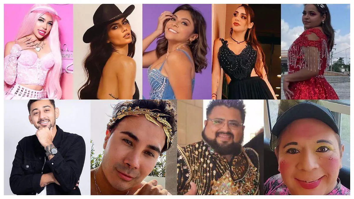 Finalistas a reyes del Carnaval de Veracruz 2022