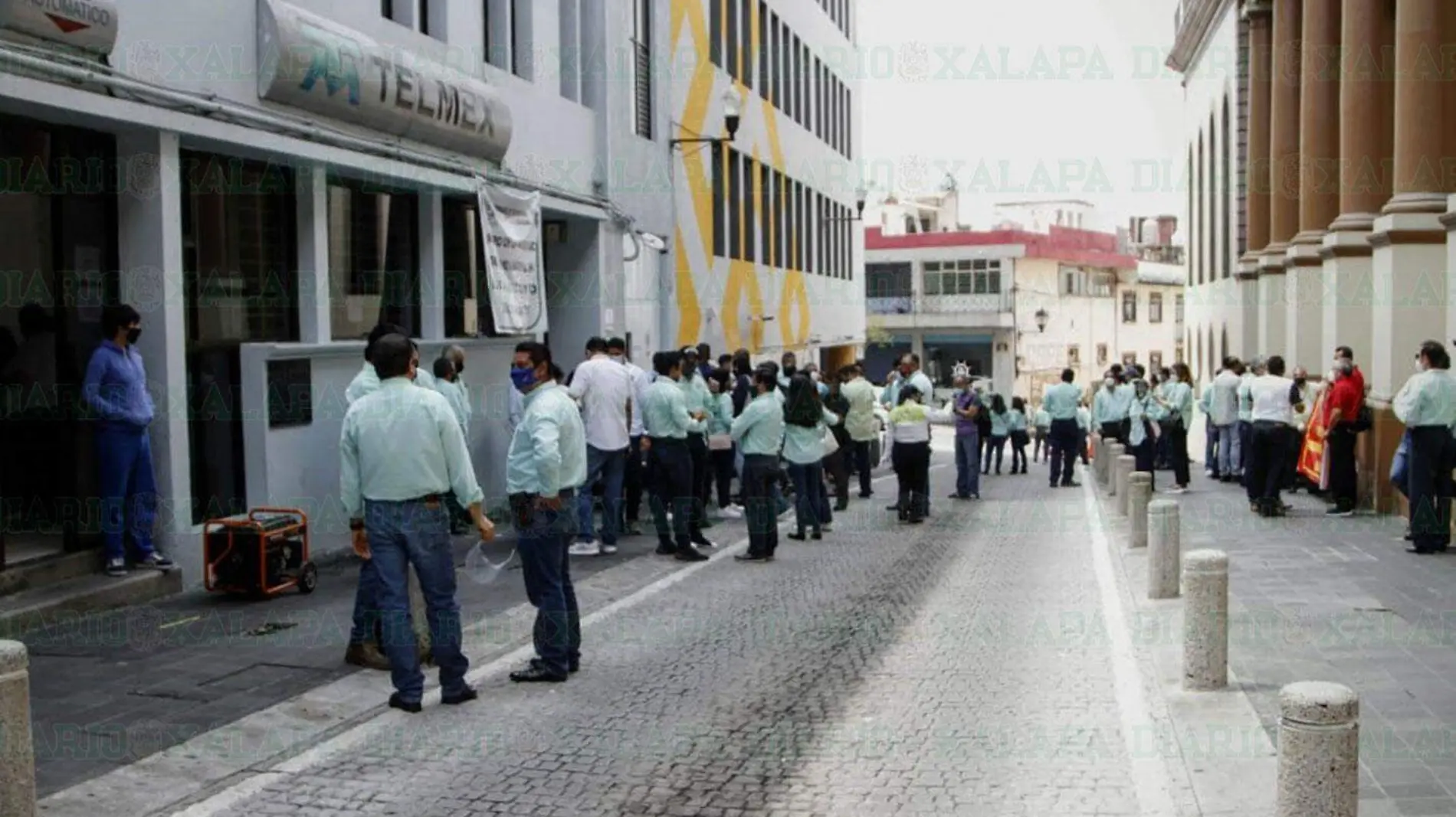 Telmex-protesta