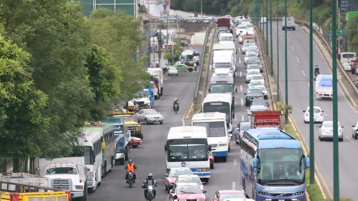Bulevar a Banderilla durante protesta | DB