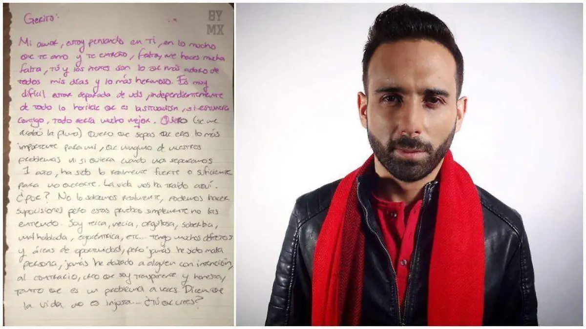 Esto decía la carta que la youtuber YosStop le envió a su novio desde la cárcel