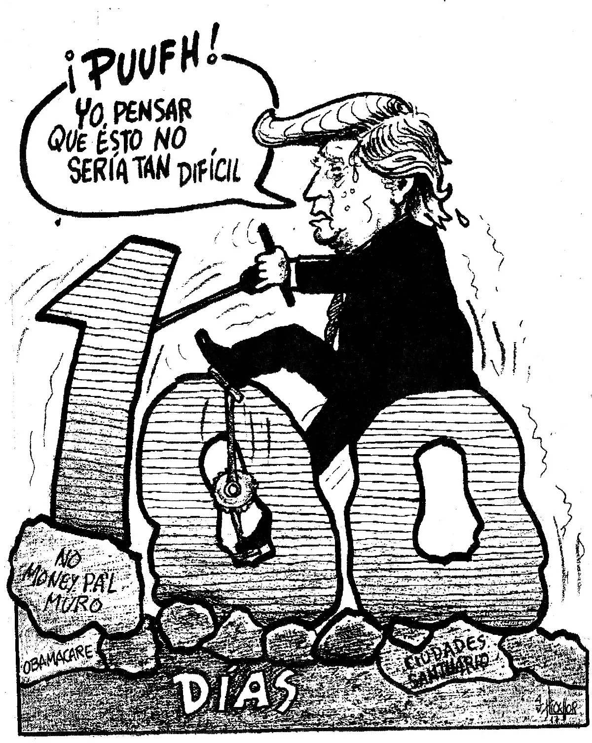 ¿No que muy Trump..