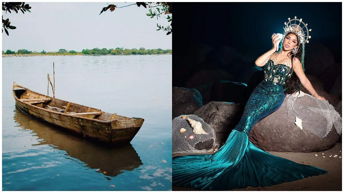 Yeri Mua se viste de sirena y hace homenaje a la leyenda de Tamiahua